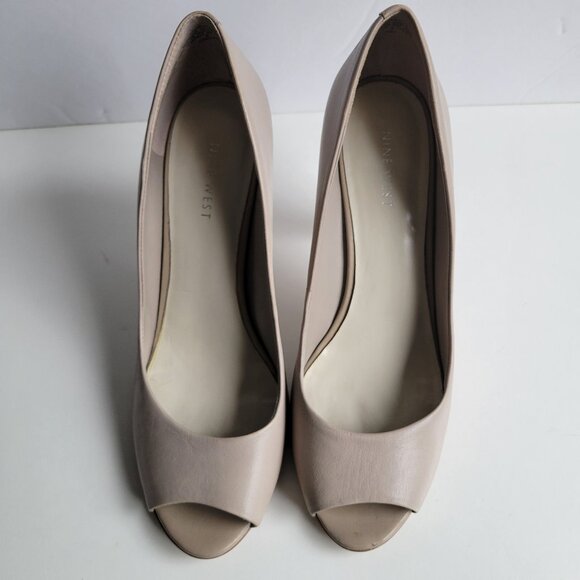 Nine West Leather Shoes - Size 8.5 - Picture 3 of 8